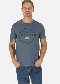 Sale Saint Vincent Dallas Tee SWE Denim Blue