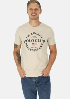 Saint Vincent Dallas Tee SWE Beige