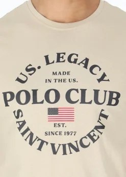 Saint Vincent Dallas Tee SWE Beige