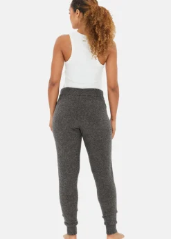 Athlecia Daviana W Knitted Pants Dark Grey Melange