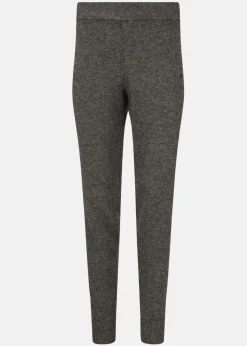 Athlecia Daviana W Knitted Pants Dark Grey Melange