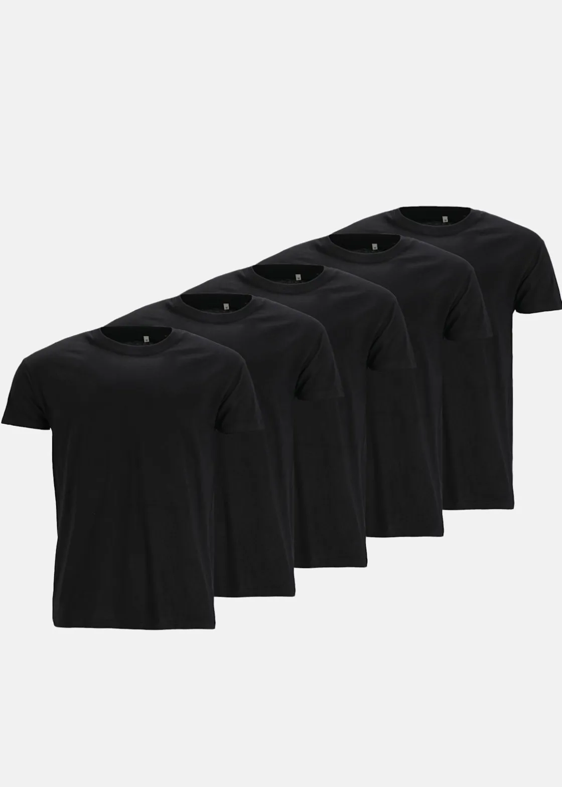 New Denim Factory Core Tee 5-pack Black
