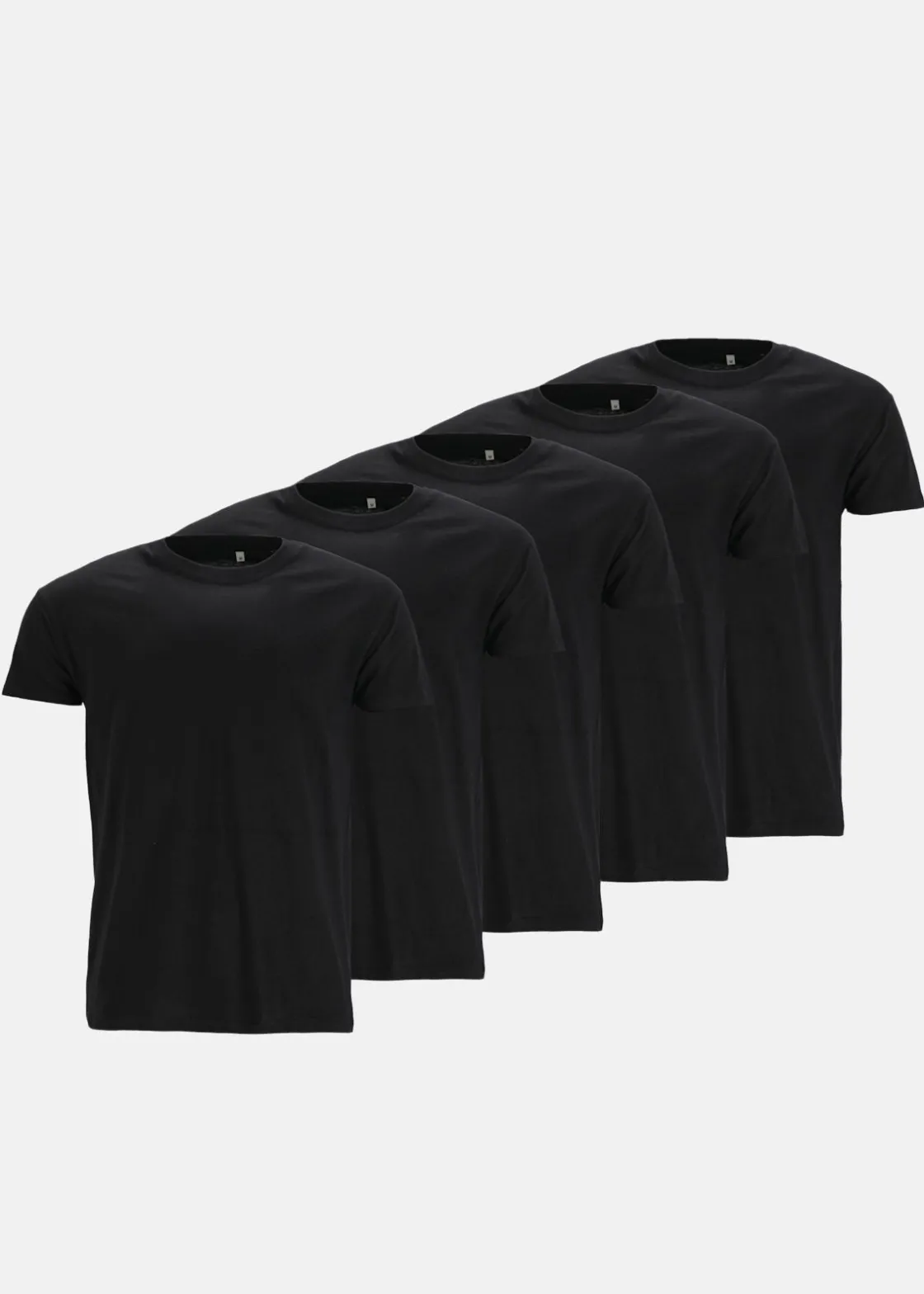 Outlet Denim Factory Core Tee 5-pack Black