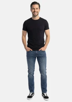 Outlet Denim Factory Core Tee 5-pack Black