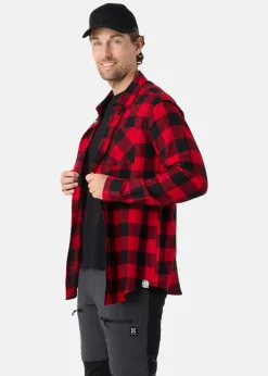 Discount Denim Factory Denver Flannel Shirt II Red/ Black Check