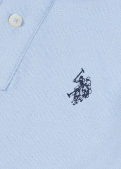 Sale US Polo Kids DHM PIQUE POLO Chambray Blue