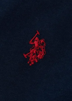 Hot US Polo Kids DHM TSHIRT Dark Sapphire Navy / Haute Red DHM