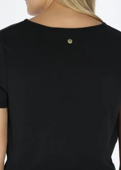 Online Athlecia Diamy W Cropped S/S Tee Black