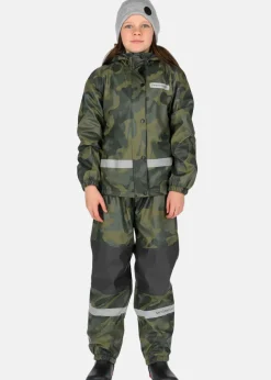 Hot Swedemount Drop Fleece Rain Set JR Camouflage
