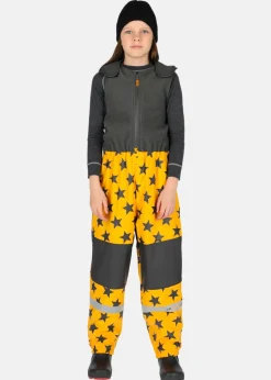 Sale Swedemount Drop Fleece Rain Set JR Mustard Yellow/Charcoal