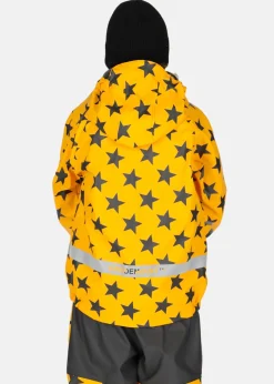 Sale Swedemount Drop Fleece Rain Set JR Mustard Yellow/Charcoal