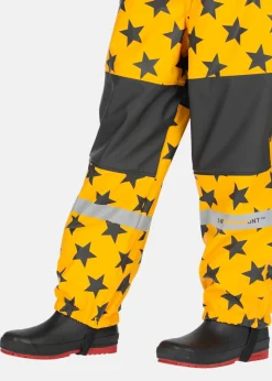 Sale Swedemount Drop Fleece Rain Set JR Mustard Yellow/Charcoal