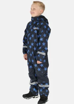 Best Swedemount Drop Fleece Rain Suit JR Dk. Navy/Blue