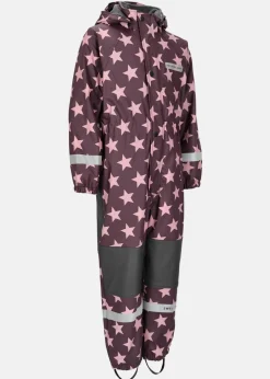 Discount Swedemount Drop Fleece Rain Suit JR Plum/Lt. Pink