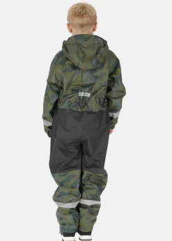 Sale Swedemount Drop Fleece Rain Suit JR Camouflage
