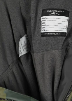 Sale Swedemount Drop Fleece Rain Suit JR Camouflage