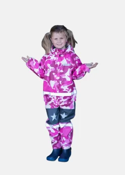 Online Swedemount Drop Rain Set JR Pink AoP