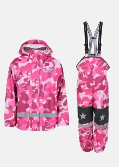Online Swedemount Drop Rain Set JR Pink AoP