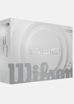 Wilson DUO SOFT GOLF BALL White 12-BA White/Black/