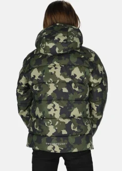 Sale Swedemount Duved Puffy Jacket JR Camouflage