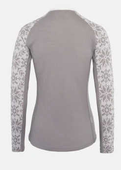 Hot Kari Traa EDITH LONG SLEEVE LIGHT WARM GREY