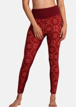 Kari Traa EDITH PANTS BURGUNDY RED