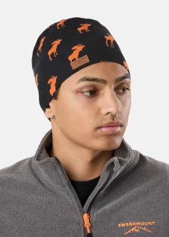 Sale Swedemount Elk Beanie Black/Orange