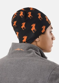Sale Swedemount Elk Beanie Black/Orange