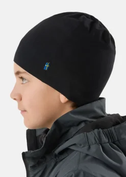 Clearance Swedemount Elk Beanie JR Black