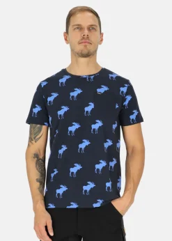 Swedemount Elk Tee Navy/Blue