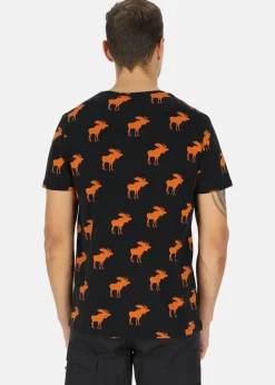 Online Swedemount Elk Tee Black/Orange