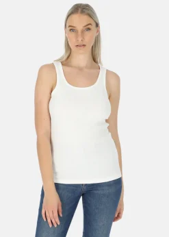 Discount Ellen New York Ellen Rib Tank White