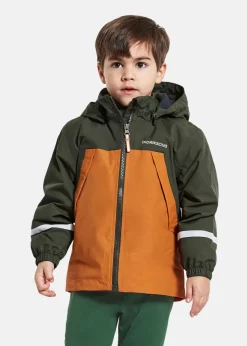 Discount Didriksons ENSO KIDS JACKET 2 Burnt glow