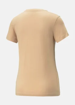 Clearance Puma ESS+ Embroidery Tee Dusty Tan