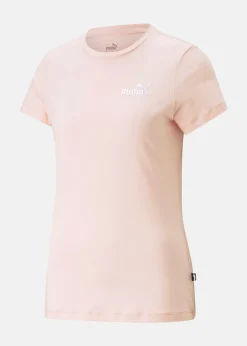 Best Puma ESS+ Embroidery Tee Rose Dust