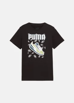 New Puma ESS+ LOGO LAB Graphic Tee III PUMA Black