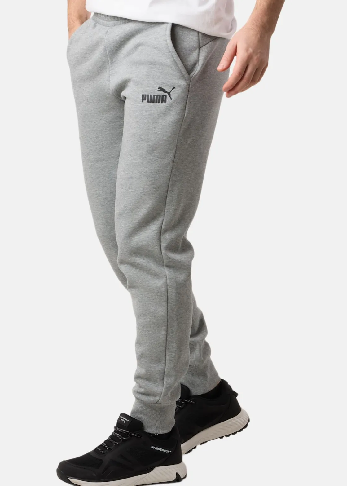 Hot Puma ESS Logo Pants FL cl Medium Gray Heather