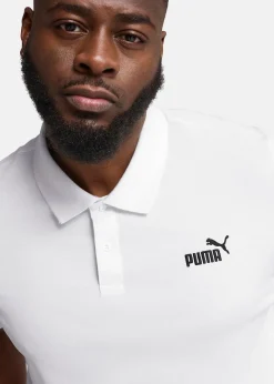 Best Puma ESS No. 1 Logo Pique Polo PUMA White