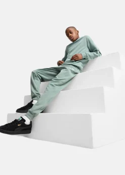 Outlet Puma ESS No. 1 Logo Sweatpants FL B Green Moon