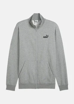 Online Puma ESS No. 1 Logo Track Jacket FL Medium Gray Heather