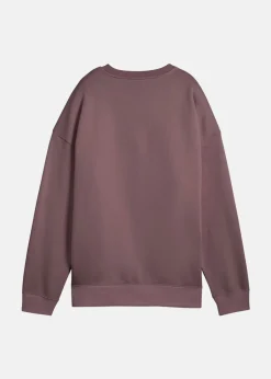Best Puma ESS Oversized Crew FL Raisin