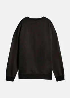 Hot Puma ESS Oversized Crew FL PUMA Black