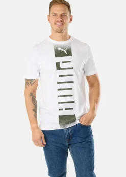 Online Puma ESS Rebel Tee PUMA White