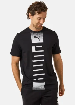 Sale Puma ESS REBEL TEE PUMA Black