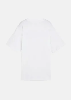 Hot Puma ESS Relaxed Tee PUMA White