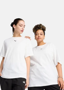 Hot Puma ESS Relaxed Tee PUMA White