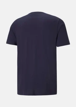 Clearance Puma ESS Small Logo Tee Peacoat-Cat