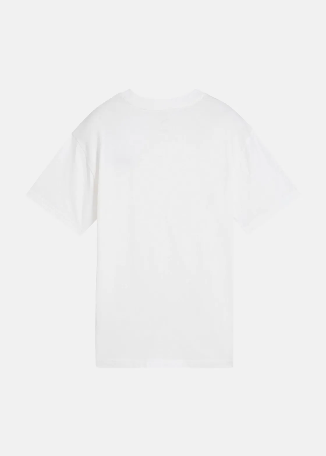 New Puma ESS Small No. 1 Logo Relaxed T PUMA White