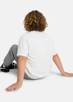 New Puma ESS Small No. 1 Logo Relaxed T PUMA White