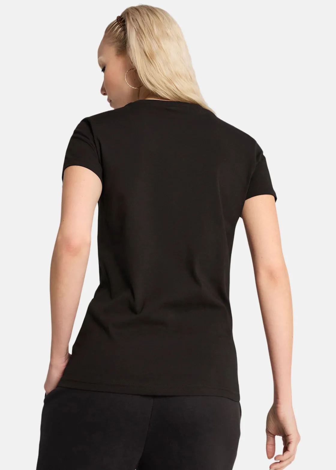 Puma ESS Small No. 1 Logo Tee PUMA Black